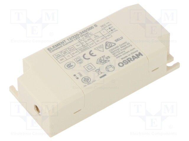 Power supply: switched-mode; LED