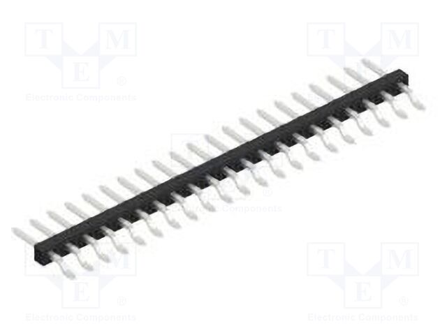 Connector: pin strips; pin header; male; PIN: 21; 2mm; SMT; 1x21
