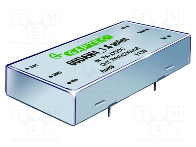 Converter: DC/DC; 60W