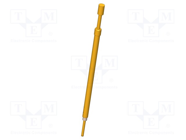 Test needle; Maksimum spring compression: 5mm; 3A; Contacts: CuBe
