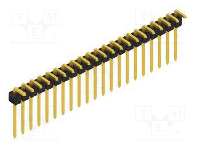Connector: pin strips; pin header; male; PIN: 21; 2.54mm; THT; 1x21