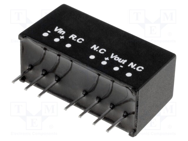 Converter: DC/DC; 2W; Uin: 9÷18V; 15VDC; Iout: 133.33mA; SIP; 4.8g