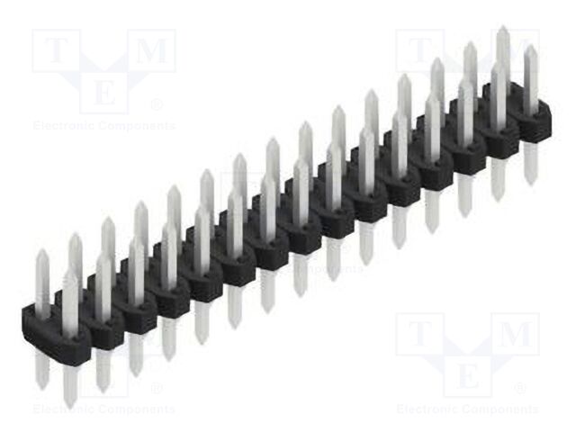 Connector: pin strips; pin header; male; PIN: 30; 2mm; THT; 2x15