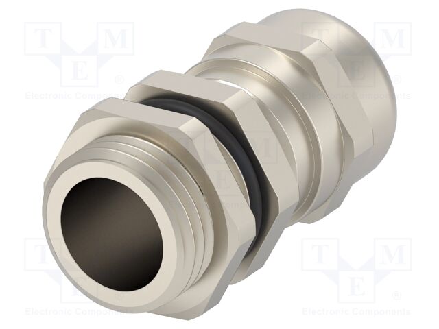 Cable gland; with long thread; M16; 1.5; IP68; Mat: brass; Entrelec