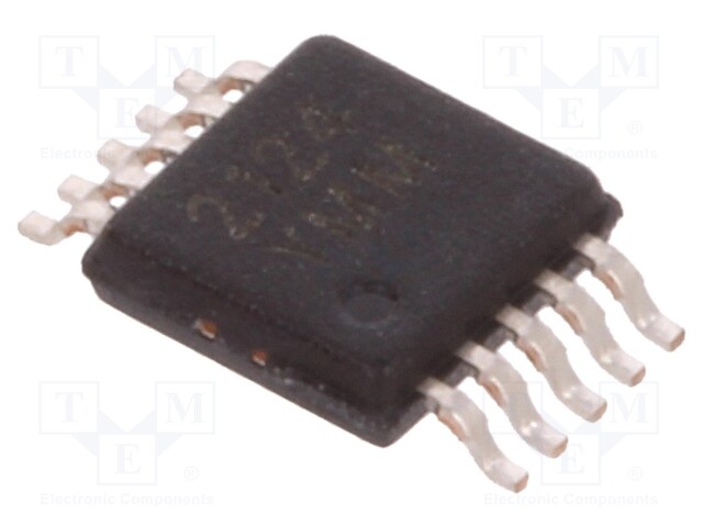PMIC; DC/DC converter; Uoper: 3÷18V; Uout: 0.8÷5.5V; MSOP10; buck