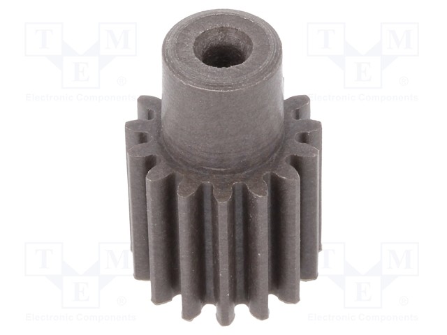 Spur gear; whell width: 25mm; Ø: 17mm; Number of teeth: 15; ZCL