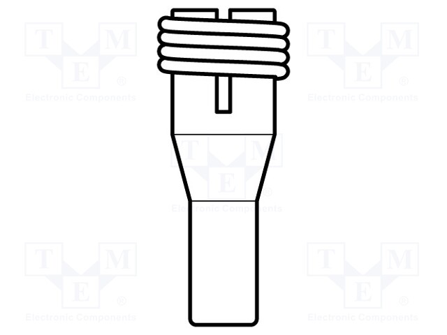 Nozzle: desoldering; 1.5x3mm