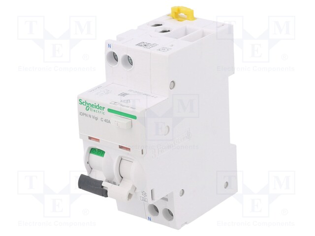 RCBO breaker; Inom: 32A; Ires: 300mA; Max surge current: 3kA; DIN