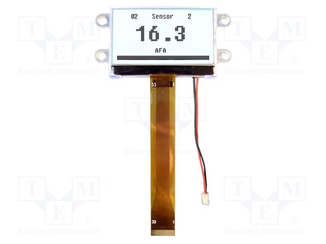 Display: LCD; 128x64; FSTN Positive; grey; 86x40x5.7mm; LED; 3.3V