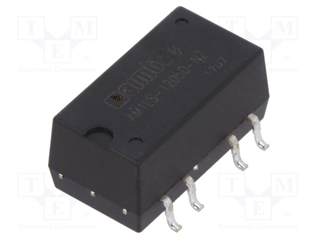 Converter: DC/DC; 1W; Uin: 10.8÷13.2V; Uout: 5VDC; Uout2: -5VDC; SMD