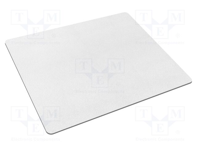 Pad; PRINTABLE; white; mouse; 220x180x2mm