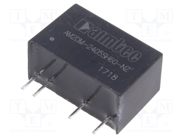 Converter: DC/DC; 2W; Uin: 21.6÷26.4V; 5VDC; Iout: 400mA; SIP7; 4.2g