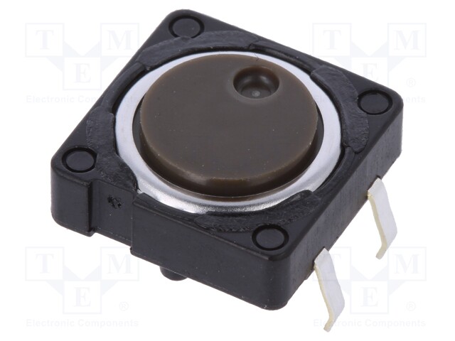 Microswitch TACT; SPST; Pos: 2; 0.05A/12VDC; THT; 2.6N; 12x12x3.5mm