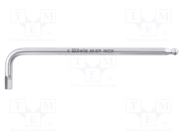Wrench: hex key; spherical; HEX 3mm; Overall len: 101mm