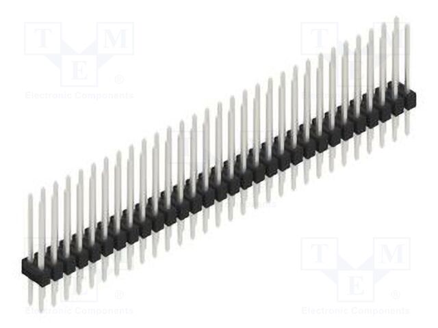 Connector: pin strips; pin header; male; PIN: 60; 2.54mm; THT; 2x30