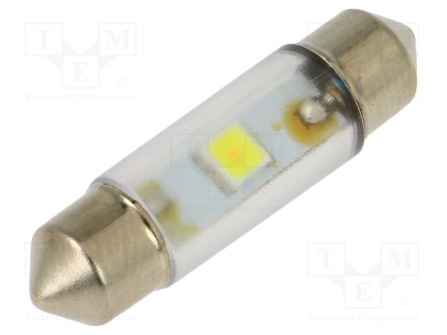 LED lamp; white; 18VDC; 18VAC; 8.9lm; No.of diodes: 1
