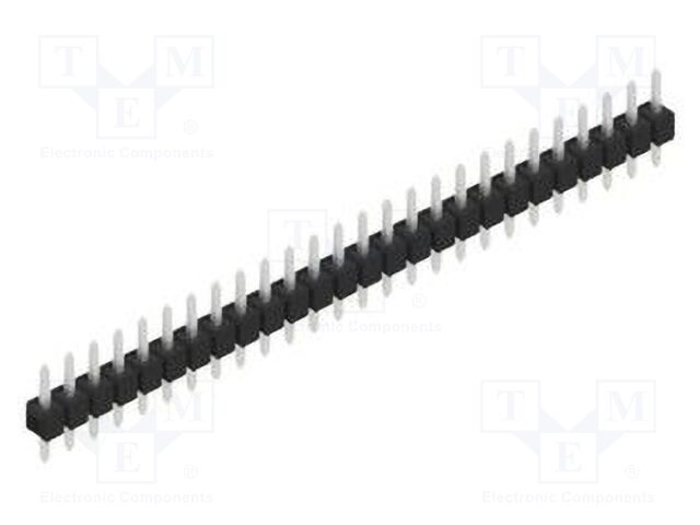 Connector: pin strips; pin header; male; PIN: 26; 2.54mm; THT; 1x26