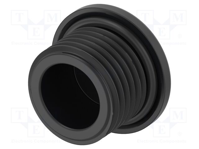 Stopper; polyamide; black; IP68; Entrelec; Gland: PG9; 10mm