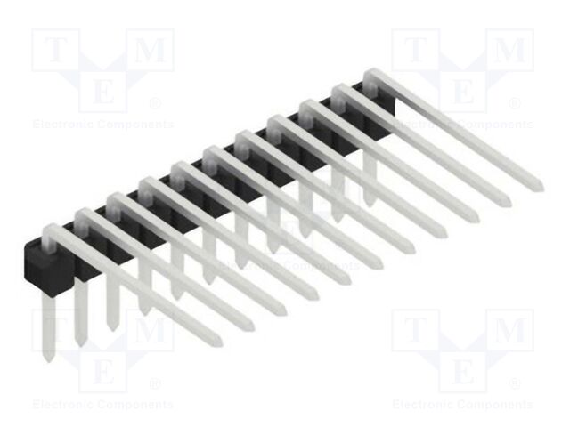 Connector: pin strips; pin header; male; PIN: 11; 2.54mm; THT; 1x11