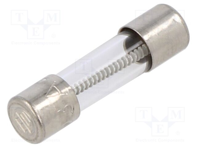 Fuse: fuse; 3A; 250VAC; time-lag; ceramic,cylindrical; 5x20mm