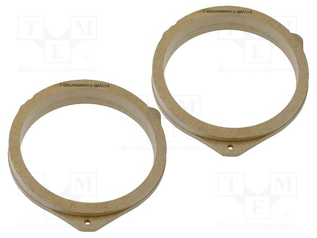 Spacer ring; MDF; 165mm; Subaru; impregnated,varnished