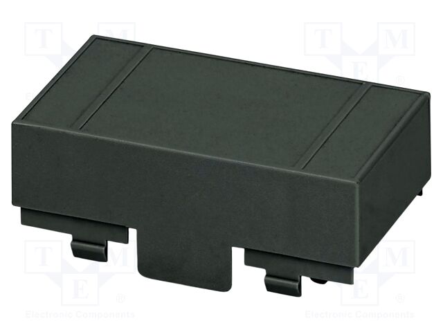 Upper housing; black; UL94V-0; EG 45; polycarbonate; X: 45mm