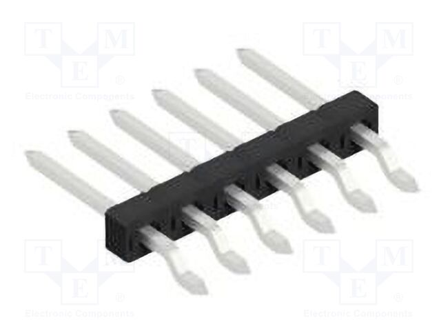 Connector: pin strips; pin header; male; PIN: 6; 2mm; SMT; 1x6; 100V