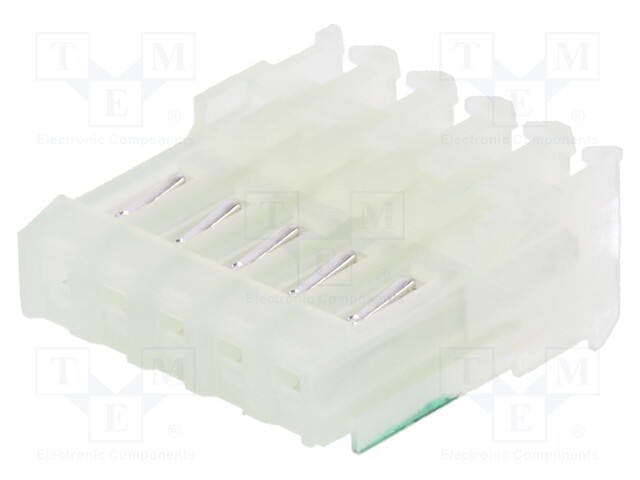 Plug; wire-board; female; PIN: 5; end connector; 2.54mm; IDC; 28AWG