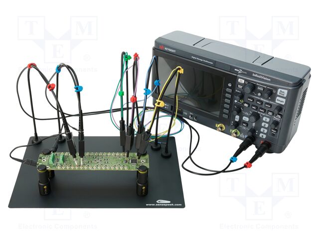 Set of measuring probes; passive; 10: 1; black,red; PCBite; 350MHz