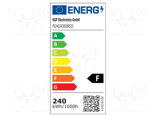 LED tape; white warm; 2216; LED/m: 300; 8mm; white PCB; IP20; 120°