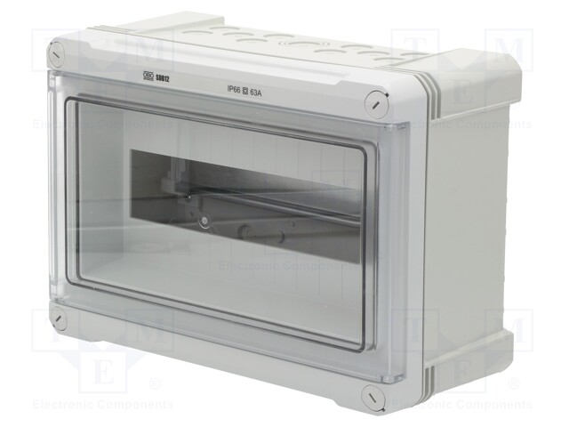 Enclosure: for modular components; IP66; Mounting: wall mount