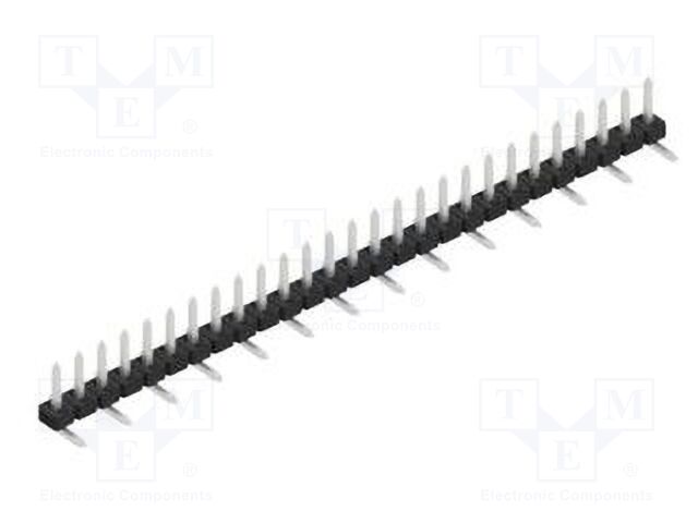 Connector: pin strips; pin header; male; PIN: 27; 2mm; SMT; 1x27