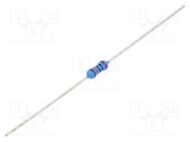 Resistor: metal glaze; THT; 200kΩ; 0.25W; ±1%; Ø2.7x7mm; 200ppm/°C