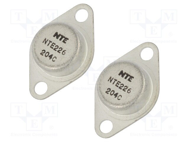 Transistor: PNP x2; bipolar; matched pair; 35V; 2A; 12W; TO66