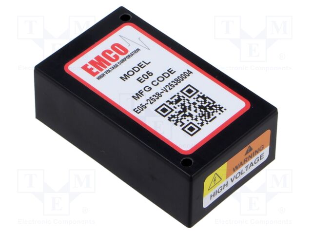 Converter: DC/DC; 3W; Uin: 0÷12VDC; Uout: 0÷500VDC; Iout: 6mA; THT; E