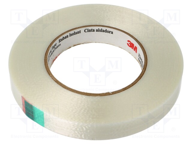Tape: electrical insulating; W: 19mm; L: 55m; Thk: 0.165mm; acrylic