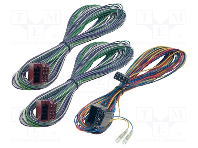 Extender for THB, Parrot hands free kit; ISO; 5m