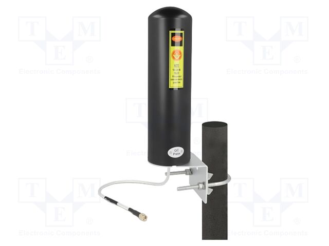 Antenna; 5G,Bluetooth,GSM,ISM,LTE,UMTS,external; black; SMA