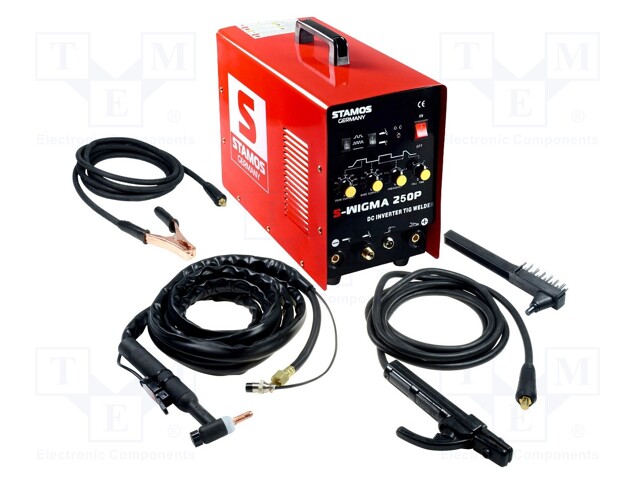 Inverter welder; 4.1kVA; 230VAC; 18.8A; 50/60Hz; MMA,TIG; IP21S