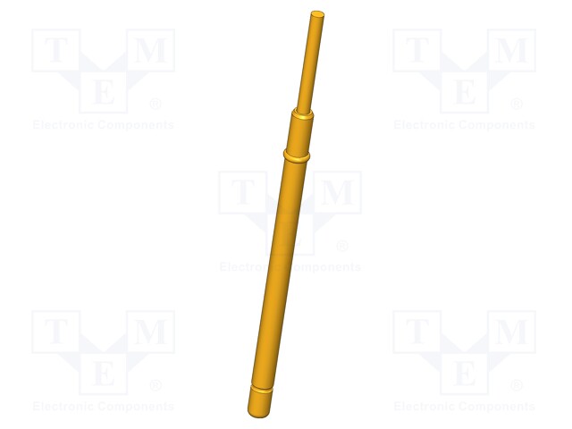Test needle; Operational spring compression: 4mm; 8A; Ø: 1mm