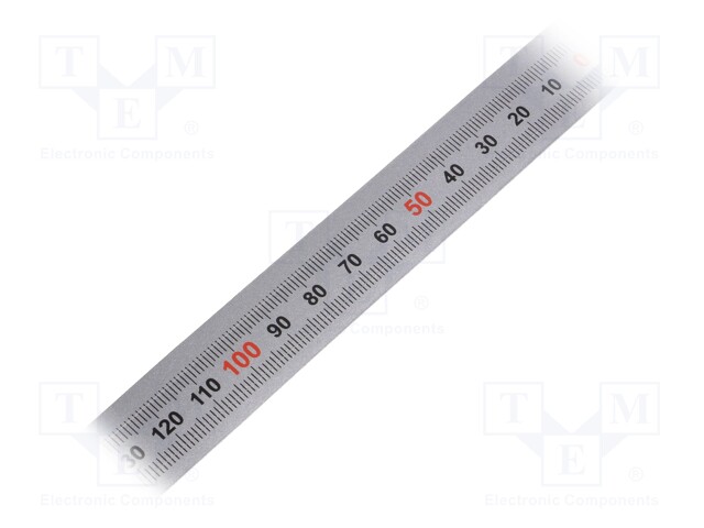 Ruler; figures horizontally arranged,self-adhesive; W: 11mm