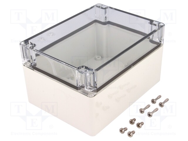 Enclosure: multipurpose; X: 120mm; Y: 160mm; Z: 90mm; EURONORD; grey