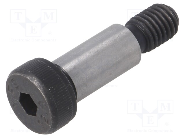 Shoulder screw; Mat: steel; Thread len: 16mm; Thread: M10; ISO: 7379