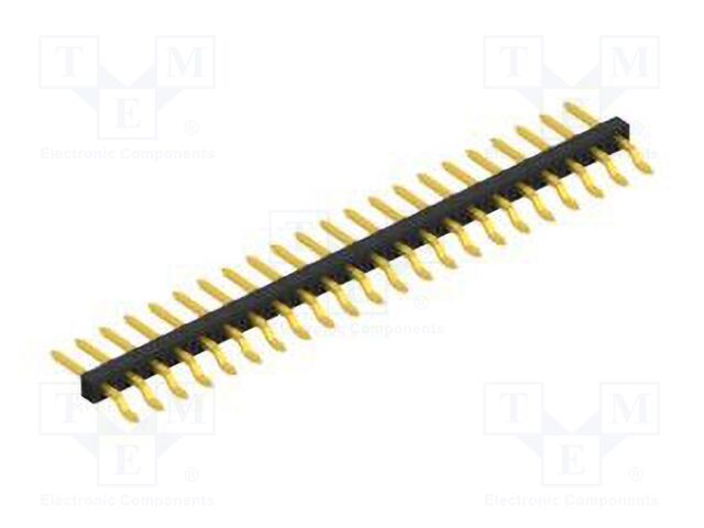 Connector: pin strips; pin header; male; PIN: 22; 2mm; SMT; 1x22