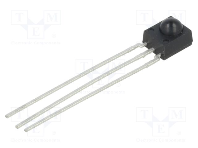 Integrated IR receiver; 38kHz; 2.7÷5.5V; 45°; 940nm; 0.35÷0.7mA