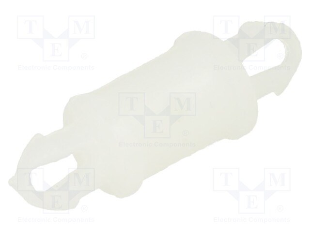 Assembly stud; polyamide; L: 13.66mm; latch/latch; Ø2: 2.54mm