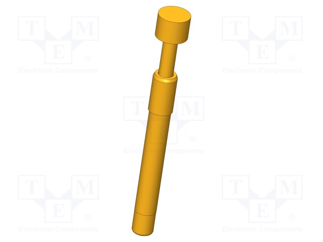 Test needle; Operational spring compression: 4mm; 8A; Ø: 4mm; 3N