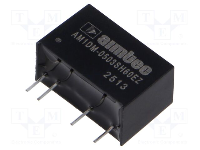 Converter: DC/DC; 1W; SIP7; AM1DM-EZ
