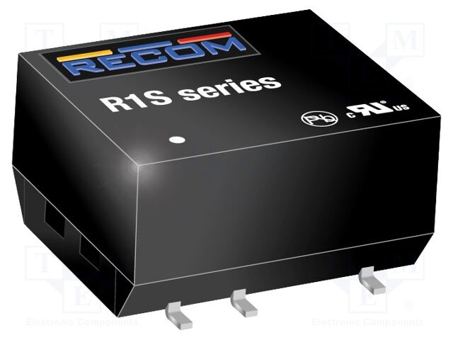 Converter: DC/DC; 1W; Uin: 13.5÷16.5V; Uout: 15VDC; Iout: 66mA; SMD