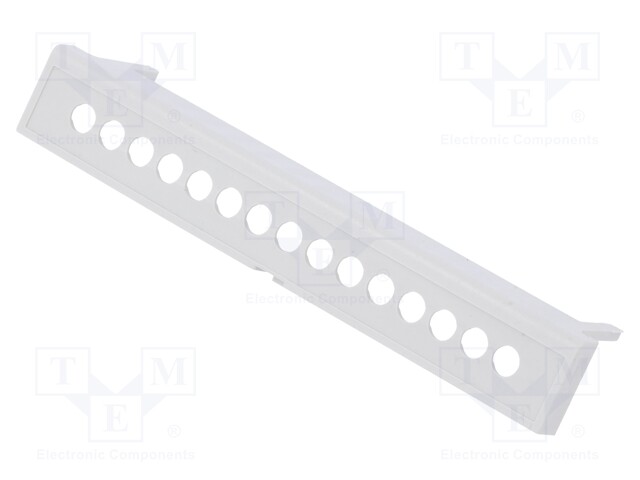 Terminals cover; UL94V-0; Mat: ABS; Application: ZD1010J-ABS-V0